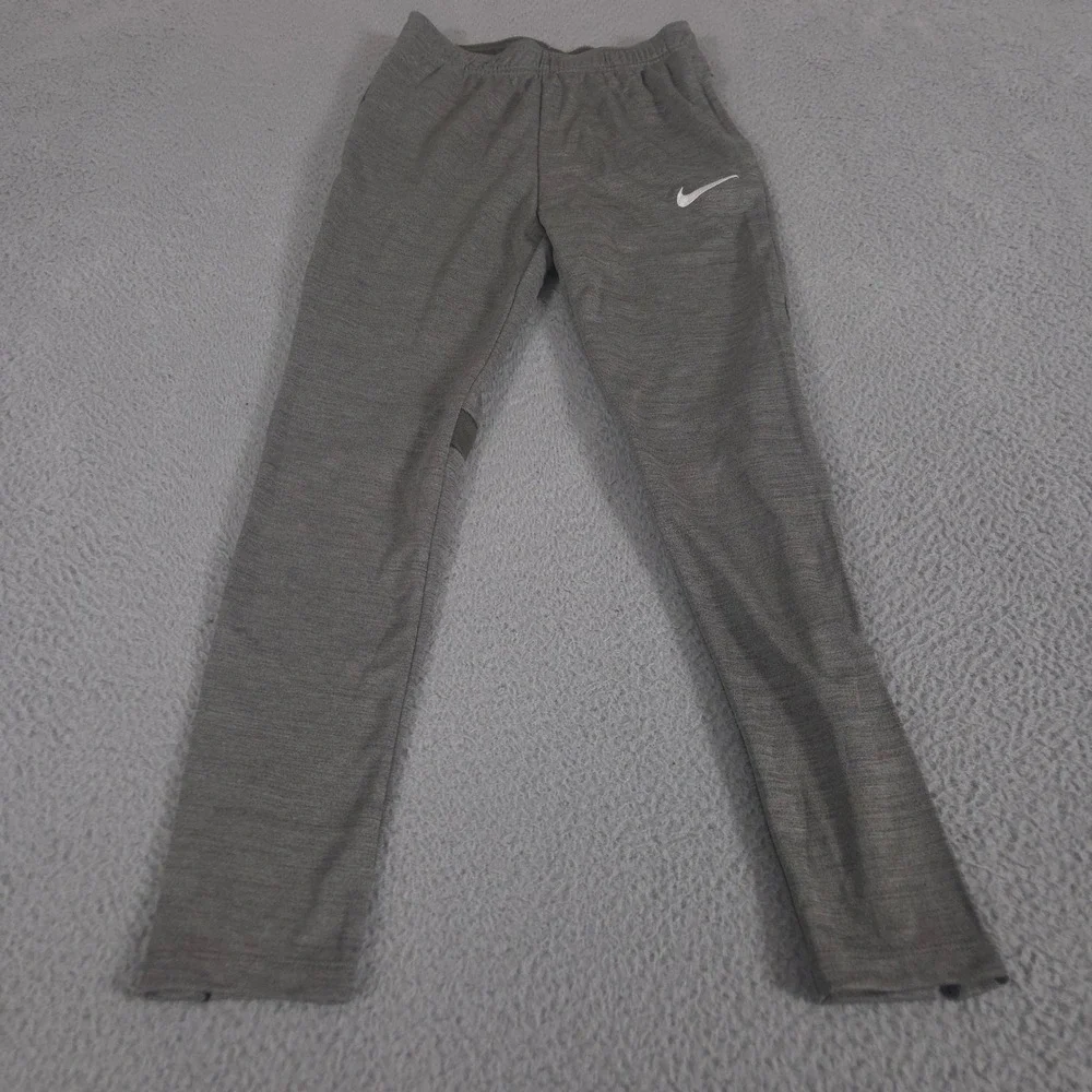 Nike Pants Boys Size L Joggers Sportswear Club Dri-FIT Tapered Leg Activewear - Picture 1 of 11